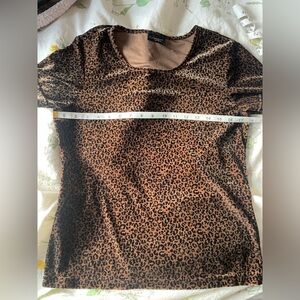 Velour Cheetah Baby Tee